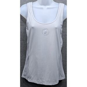 AZTEC DIAMOND Tank Top - Gray, Equestrian Base Layer, Stretch, Breathable, M